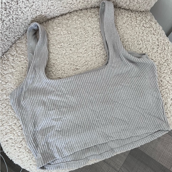 ABERCROMBIE CROP KNIT SHIRT - Picture 2 of 3